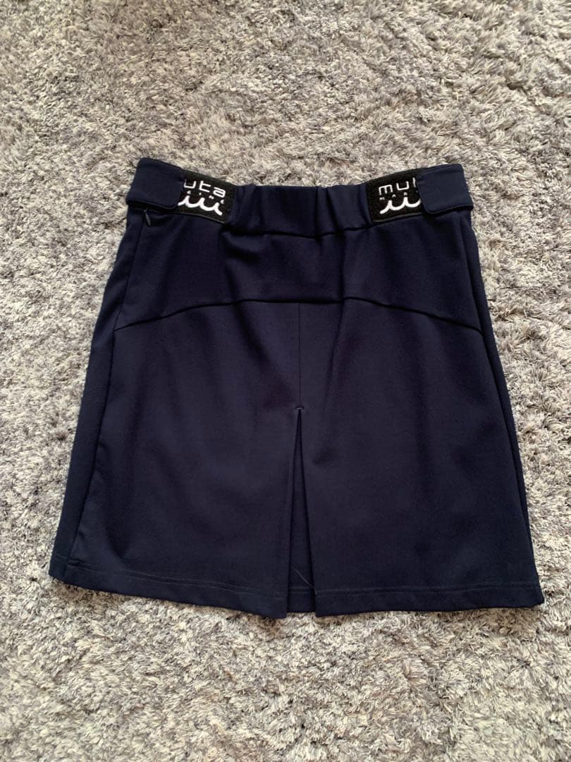 新品】ムータネイビー スカート レディース ゴルフサイズ2