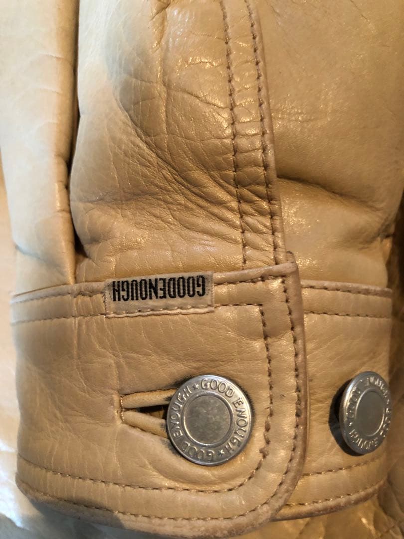 GOOD ENOUGH グッドイナフ レザージャケット　革ジャン