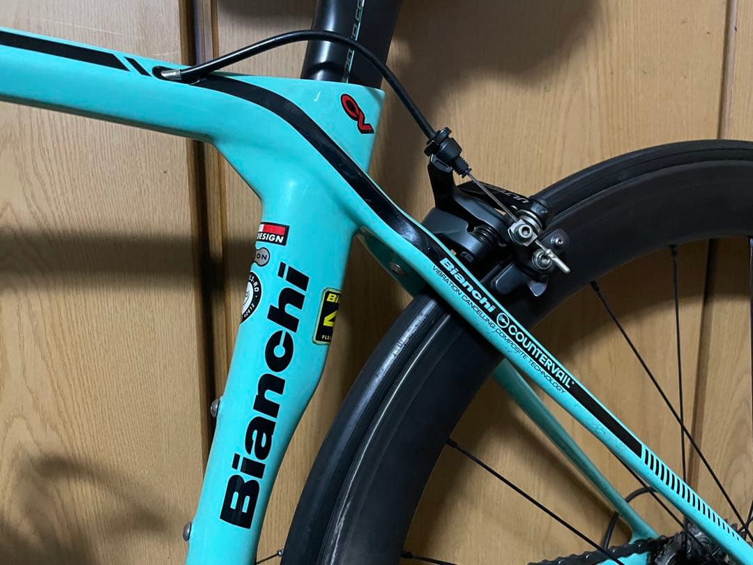 ホイールセット無し　BIANCHI OLTRE XR3 CV 2019年