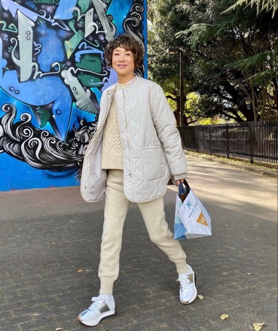 yunahika×chieko ユナヒカ ウールニットパンツ タグ付き