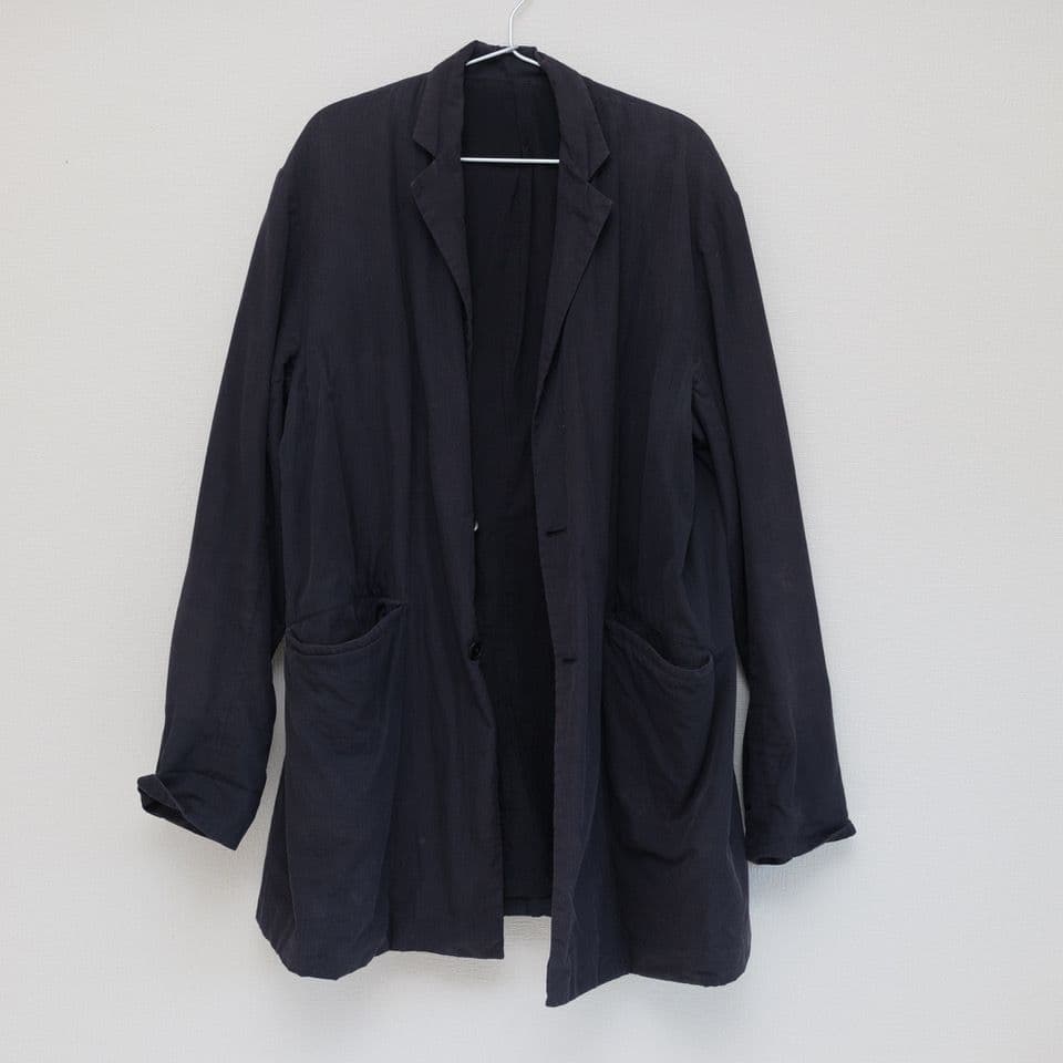 COMOLI コットン中綿チェスターコート