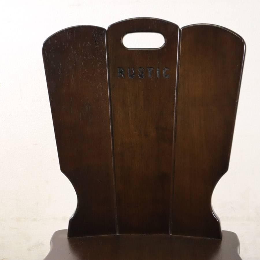 2の2カリモク家具 ルスティック ダイニングチェア カントリー調 廃番 2