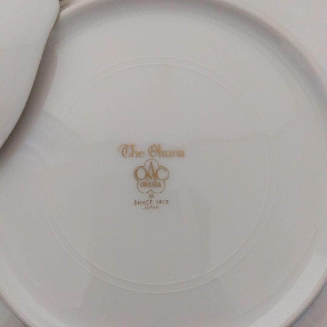 未使用　大倉陶園　ブルーインペリアル　21.4cm プレート 2枚 ペア