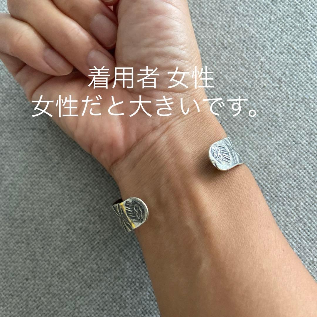 1930s ヴィンテージ Navajo ターコイズ シルバー バングル ビームス