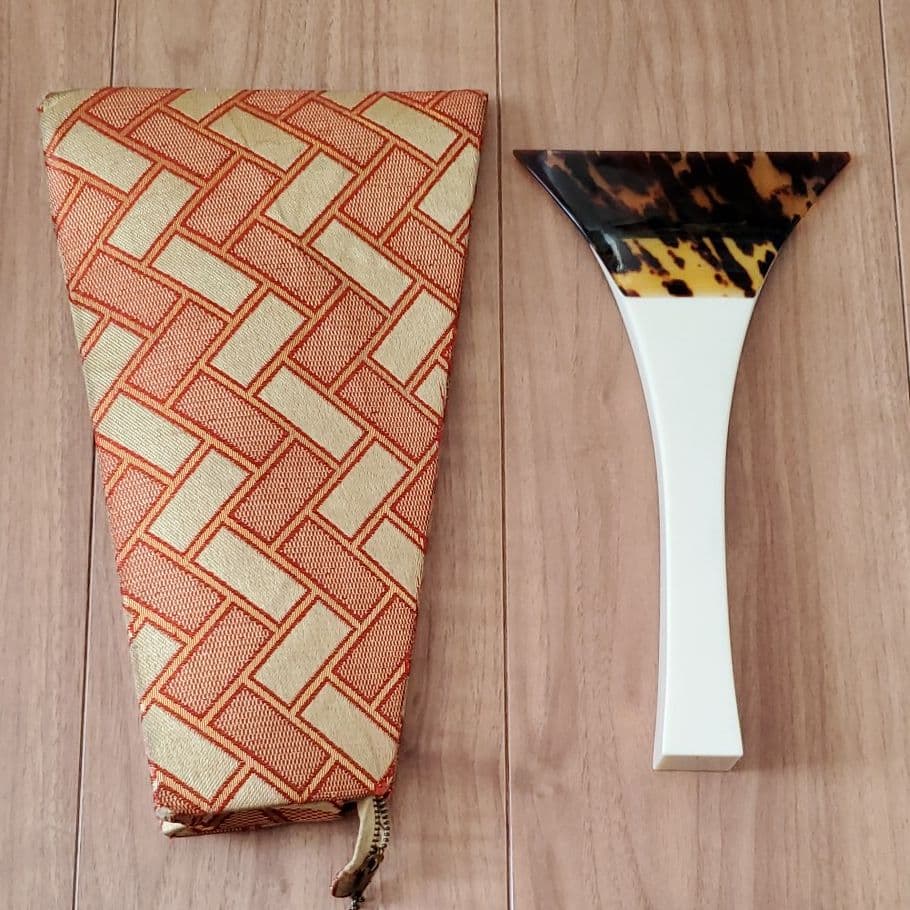 地唄三味線 バチ べっ甲 ケース付き