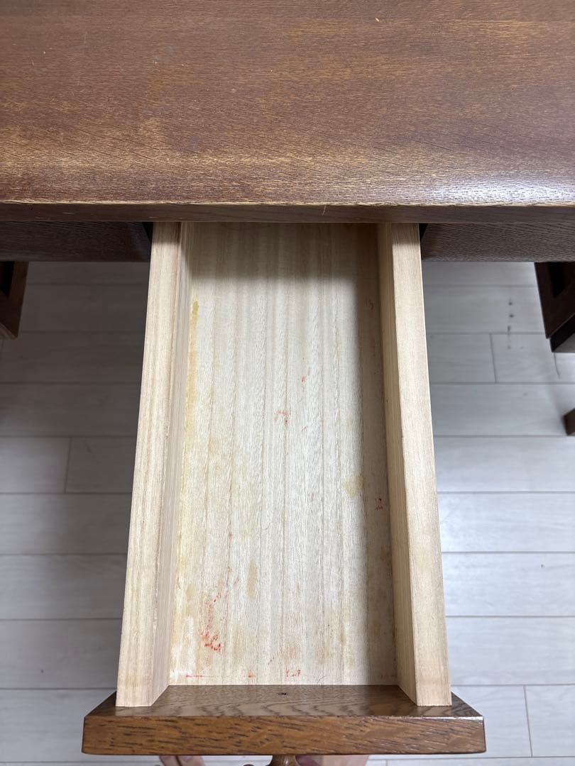 山室家具 ESPOIR エスポアール 学習机 書斎机 楢無垢材