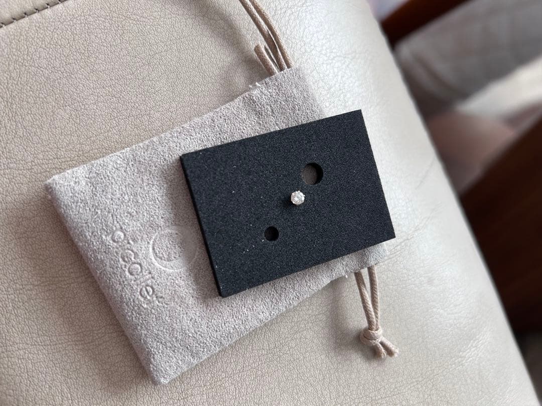 2時間のみ値下げ！ピコレPICOLLET K18ダイヤモンドピアス