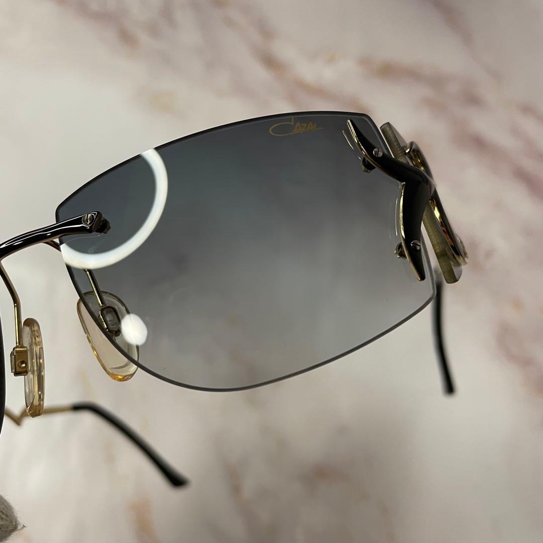 cazal カザール ヴィンテージ シールド サングラス ケース付き
