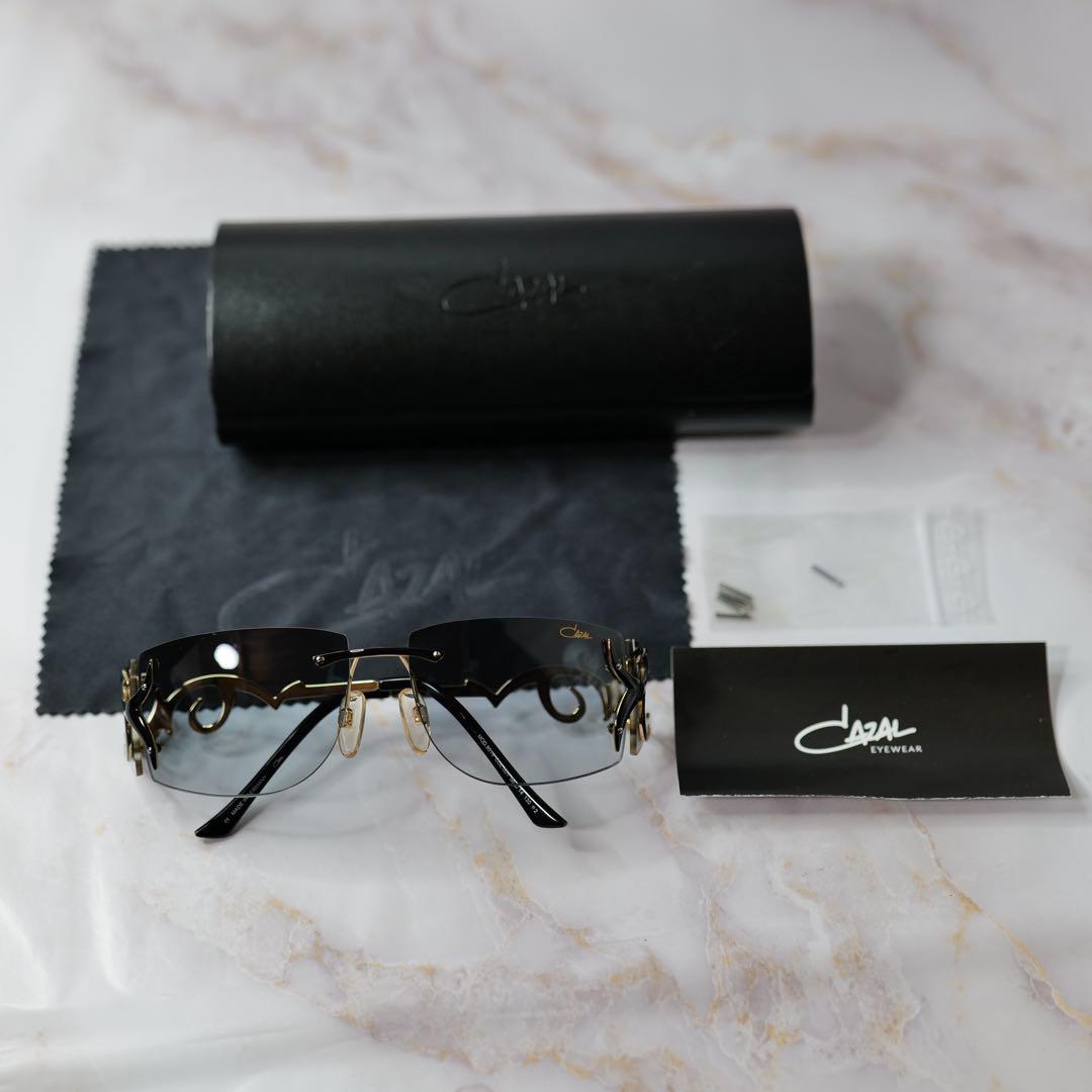 cazal カザール ヴィンテージ シールド サングラス ケース付き