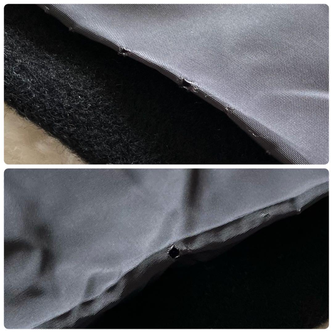 極上品 日本製 カシミヤ100% ロング ステンカラーコート ブラック M