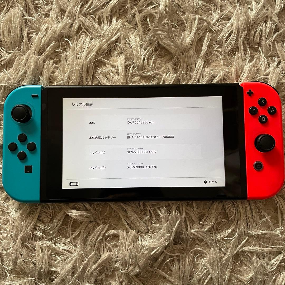 美品★初代Nintendo Switch 本体 Joy-Con 4個セット