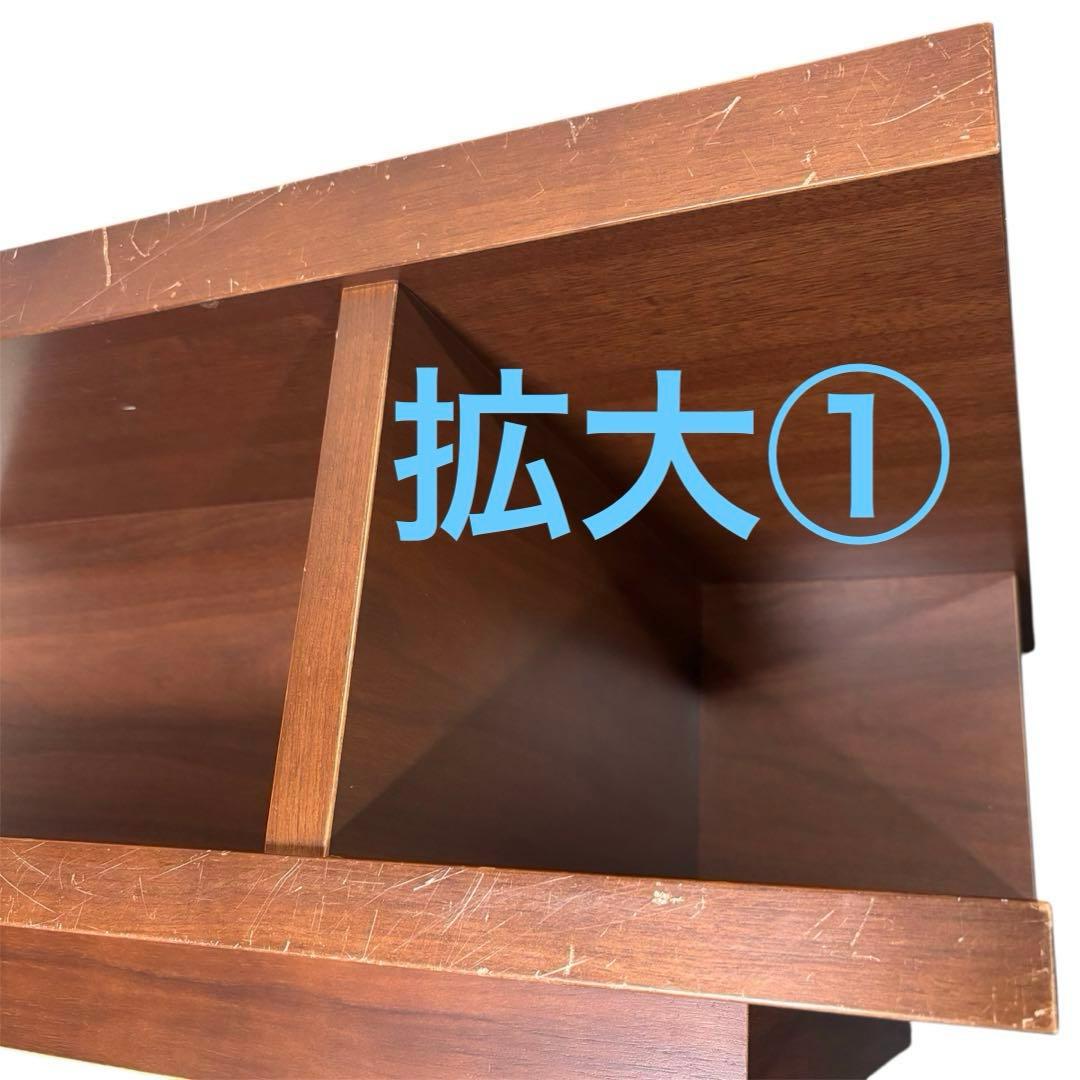 希少品】天童木工 ウォールナット スクエアテーブル ワケ有り T-6830WN