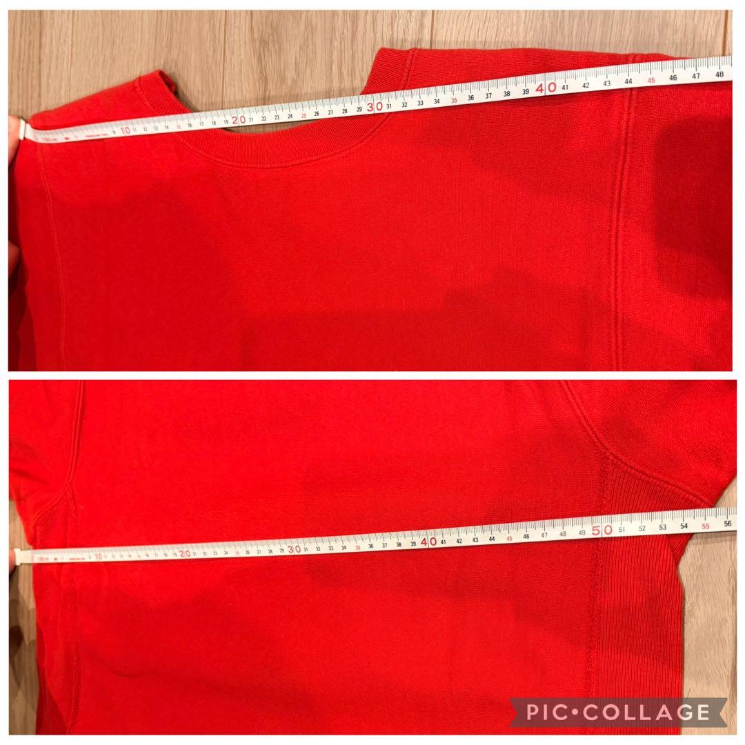 90s チャンピオン リバースウィーブ 目なし レッド 赤 藤原裕 トリコタグ