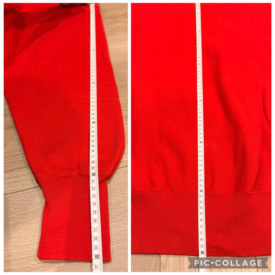 90s チャンピオン リバースウィーブ 目なし レッド 赤 藤原裕 トリコタグ