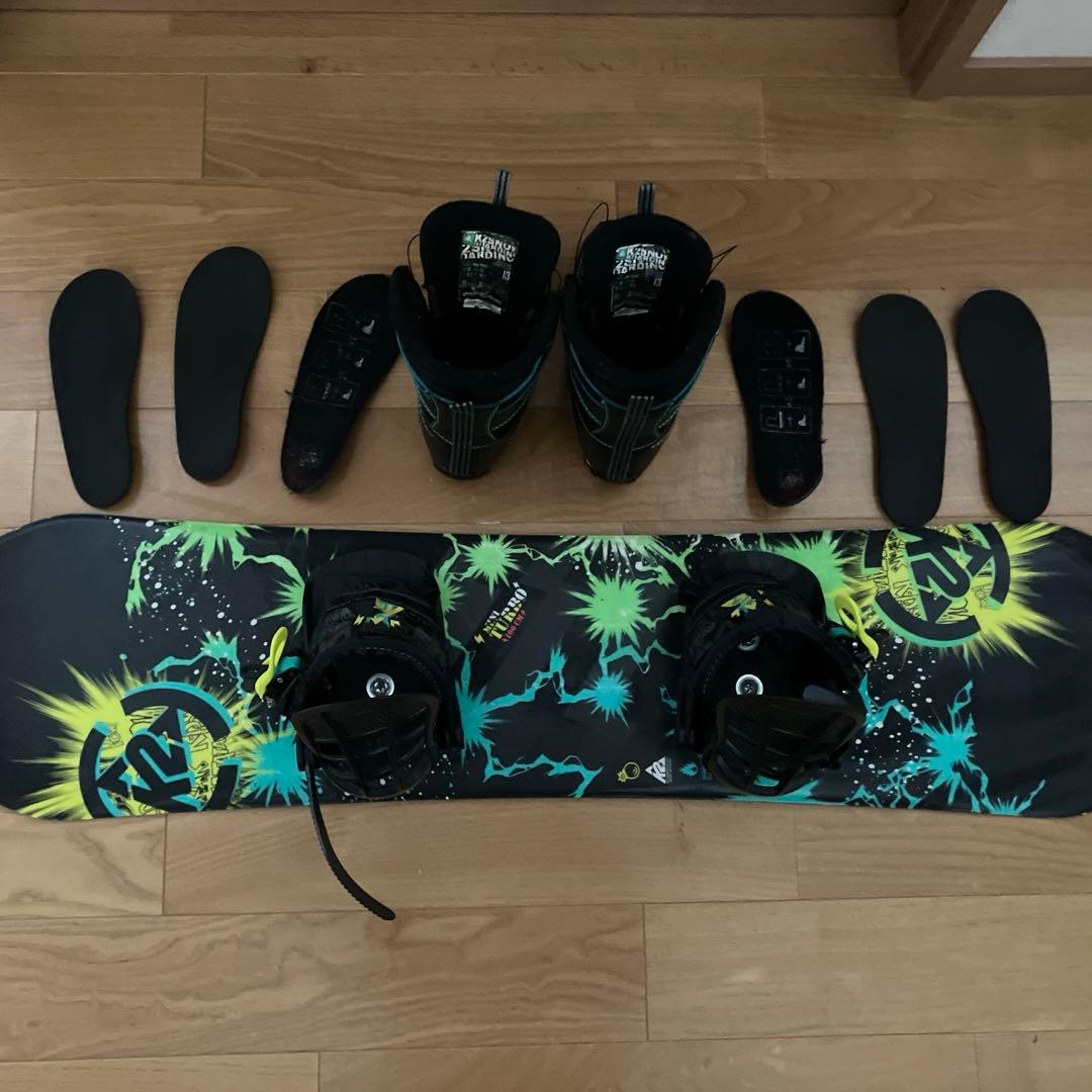 K2 スノーボード セット キッズ BOAK2 ウーメンズ スノーボード セット