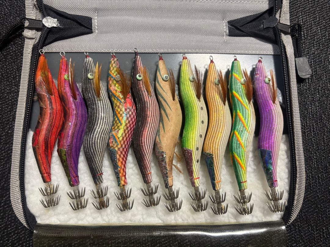 ハヤシ エギザル 餌木猿 3.5号 10本 ケース付き