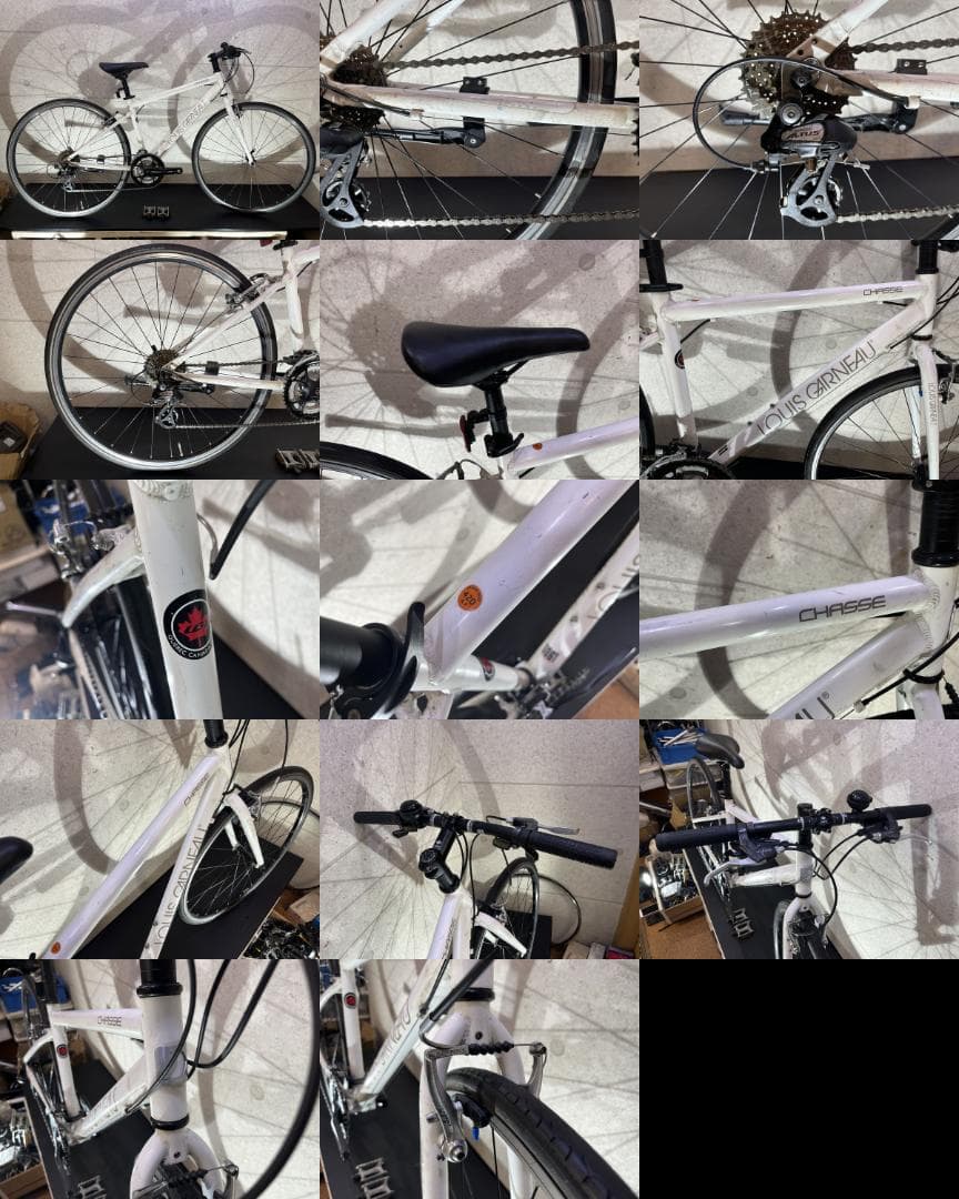 LOUISGARNEAU LGS CHASSE ルイガノ　ホワイトカラー