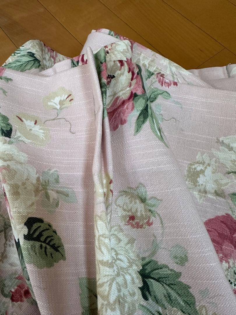 カーテン ハンドメイド ローラアシュレイ セシリアピンク