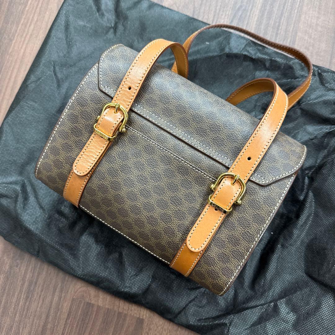 セリーヌ MC1412 トリオンフ マカダム 90s 箱・鑑定書付き 美品