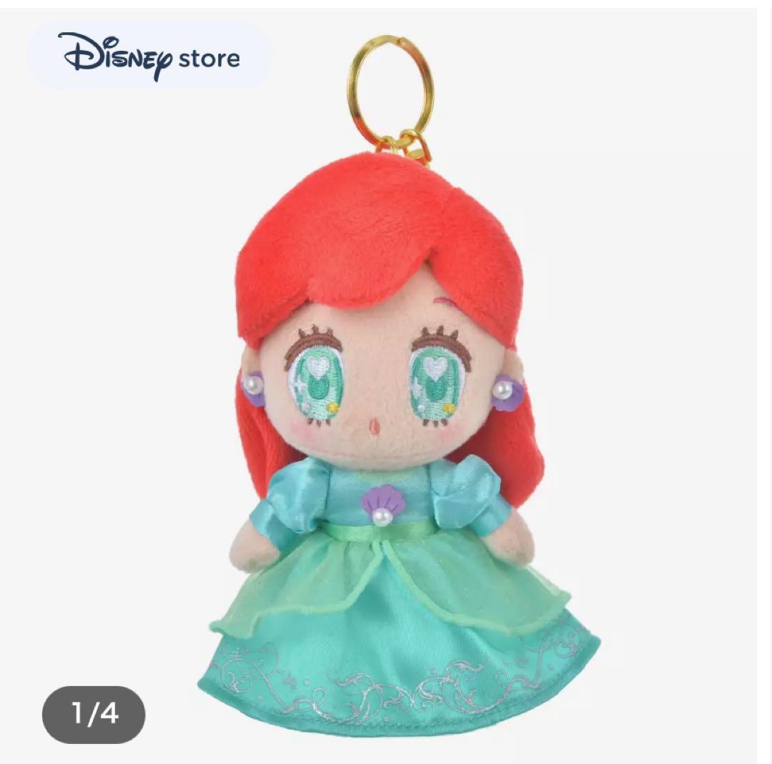 ディズニーストア アリエル ぬいぐるみキーホルダー・キーチェーン