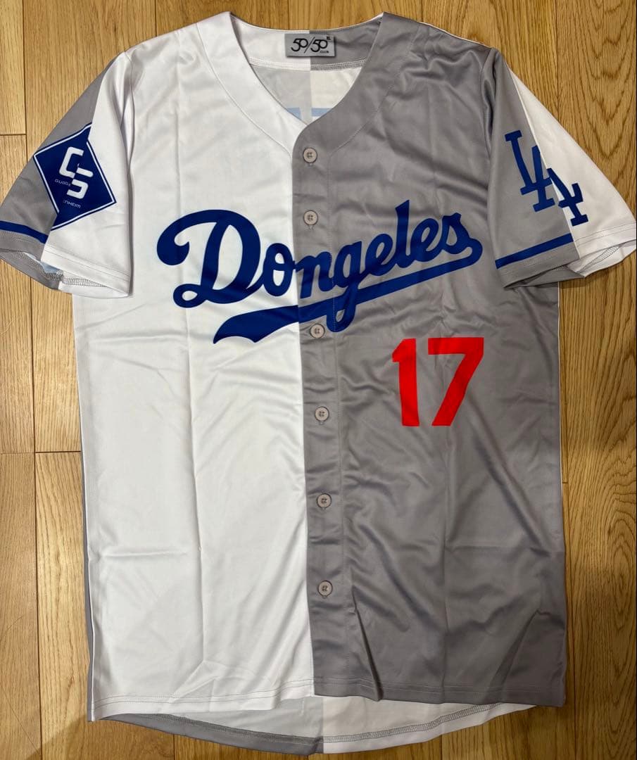 ⭐️期間限定価格⭐️大谷翔平 ホーム＆ビジターミックスハーフ サインユニフォーム