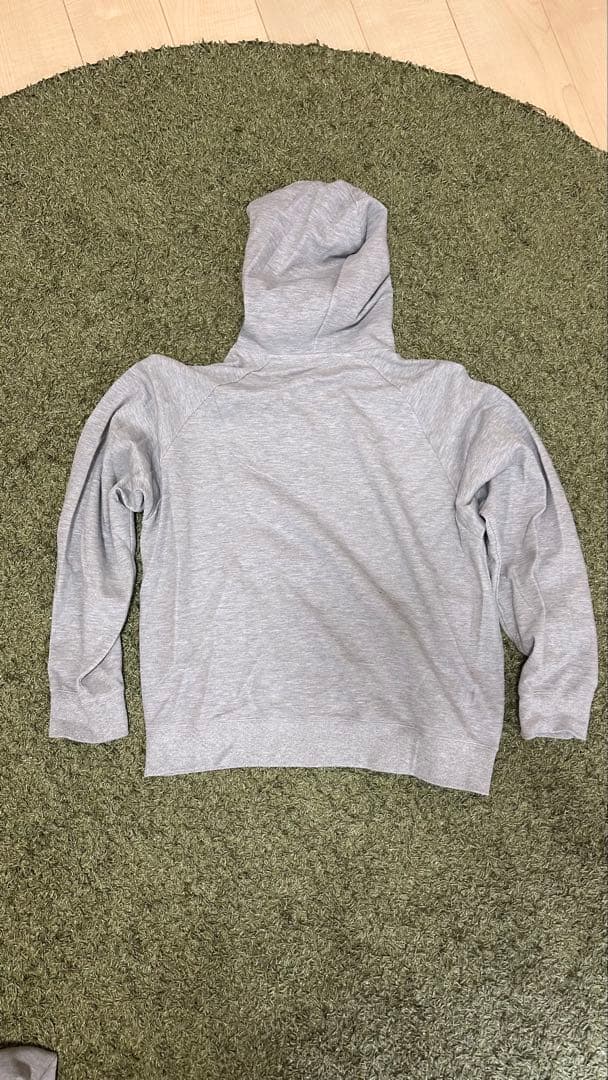 EGOZARU セットアップ　フード付きスウェット上下セット XL グレー