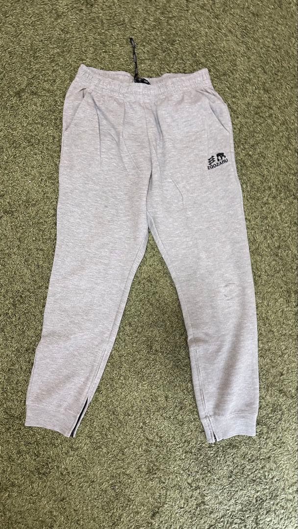 EGOZARU セットアップ　フード付きスウェット上下セット XL グレー