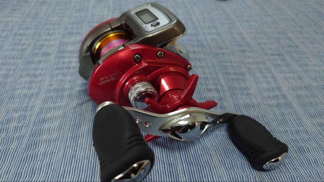 船釣り　両軸リール　DAIWA　イッツICV150WL　タイラバ　ライトジギング