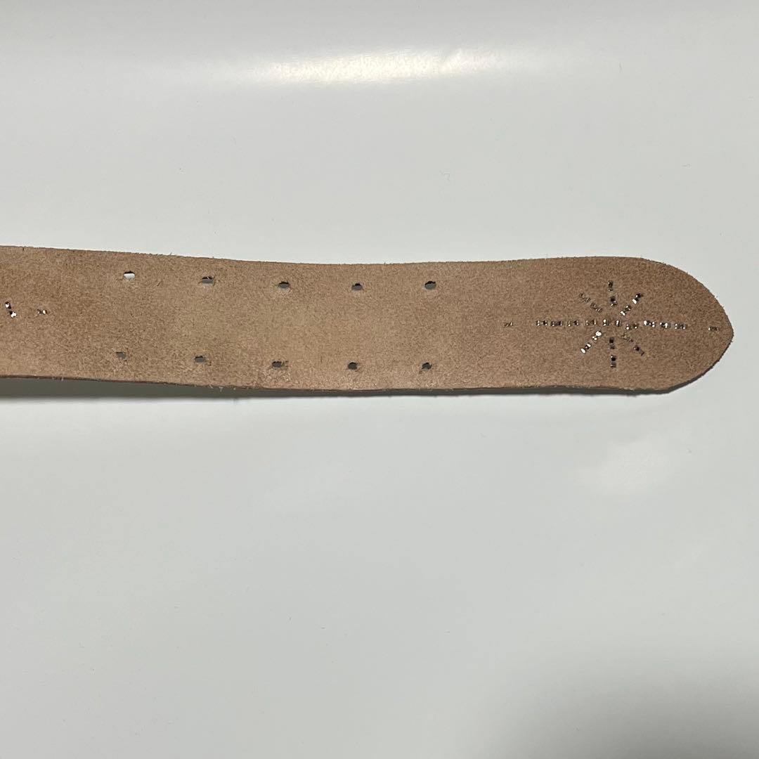 jana ウルフズヘッドタイプ スタッズベルト 32インチ