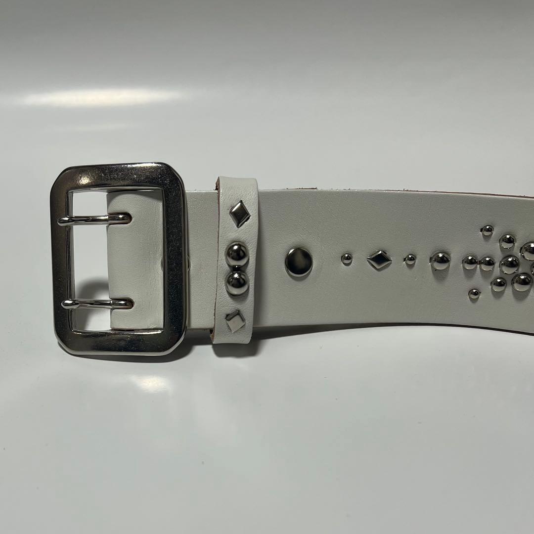 jana ウルフズヘッドタイプ スタッズベルト 32インチ