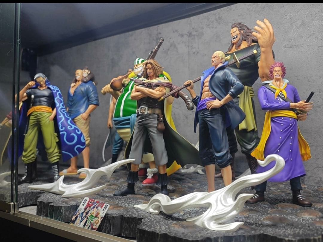 ワンピース 赤髪海賊団 9人 シャンクス無しPOP フィギュア ガレージ