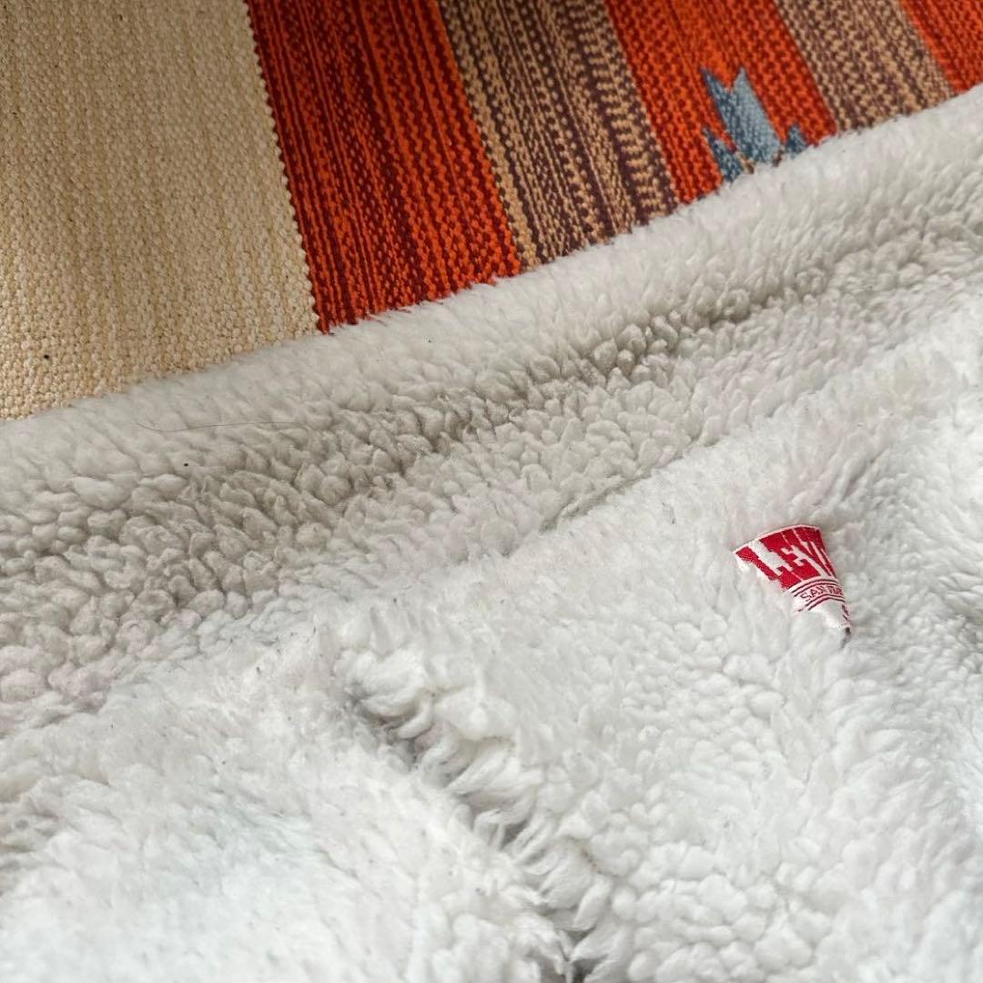 LEVI'S 80s デニムボアジャケット 70608-0216 46R