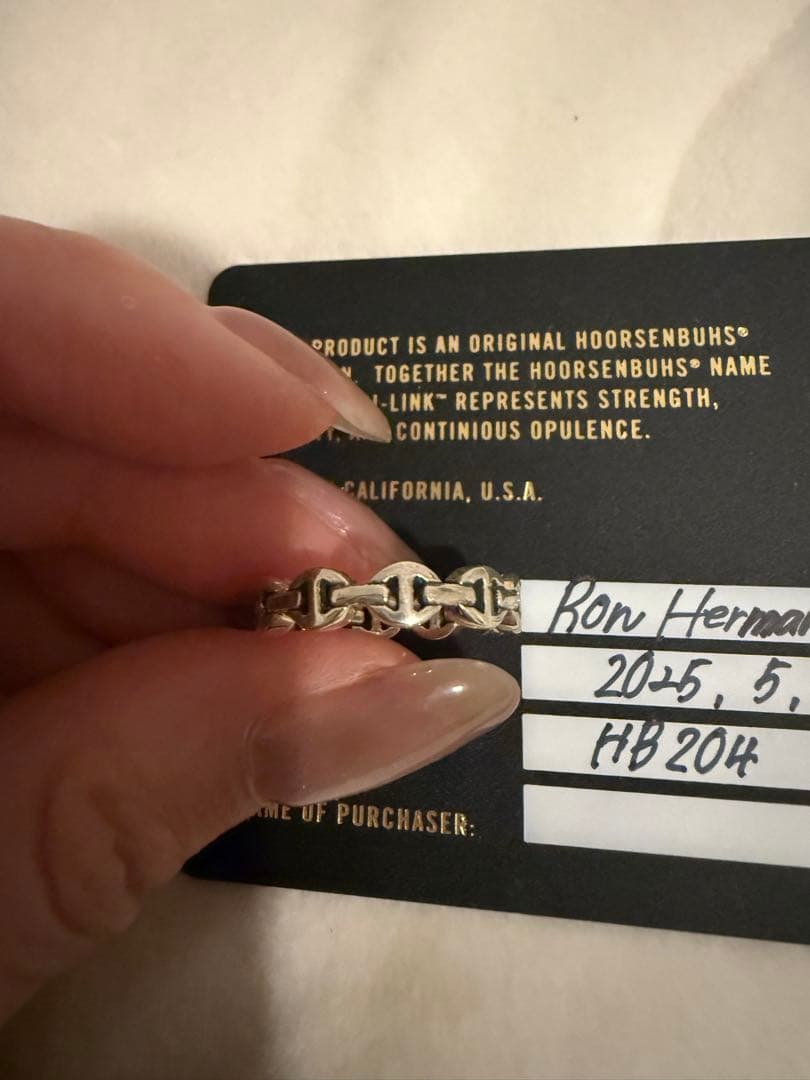 HOORSENBUHS リング HB204 SS-055