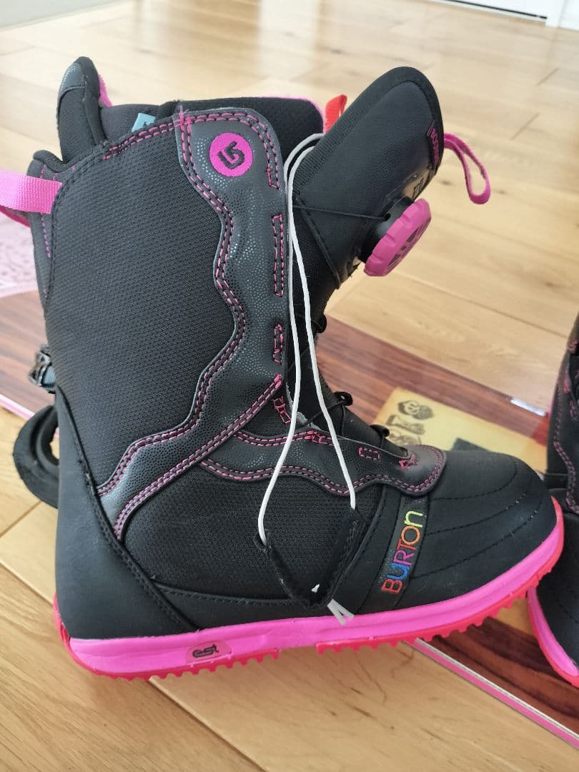 【美品】150cmBURTONレディース　4点セット　入手困難な限定デザイン