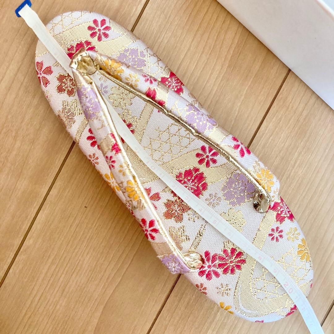 七五三７歳女の子♡花柄×黒♡着物襦袢小物セット sa