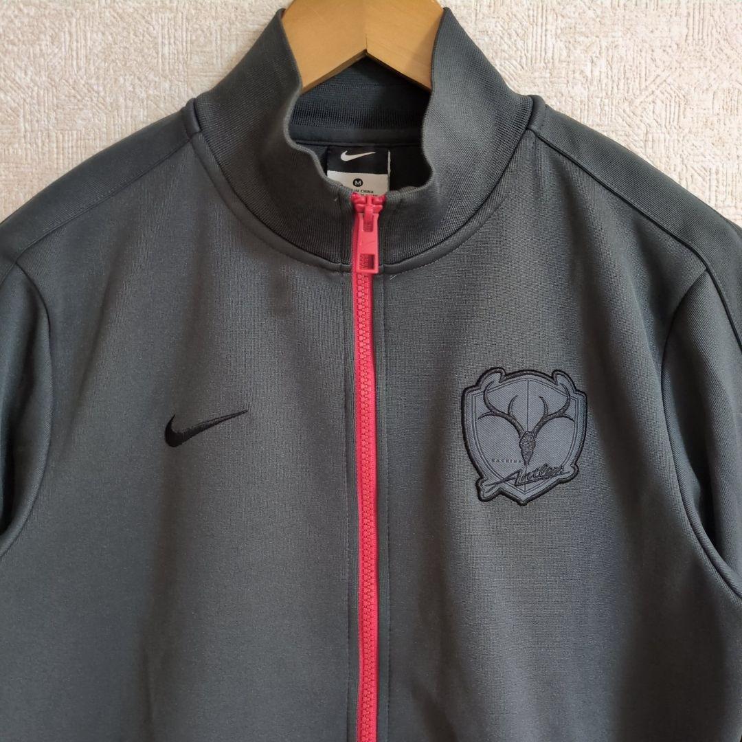 ナイキ 鹿島アントラーズ トラックジャケット ジャージ ダークグレー M