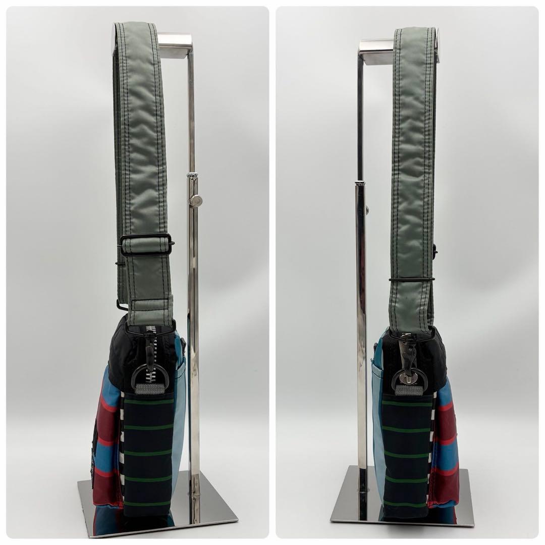 ポーター ポールスミス コラボ ショルダーバッグ マルチカラー 男女兼用 日本製