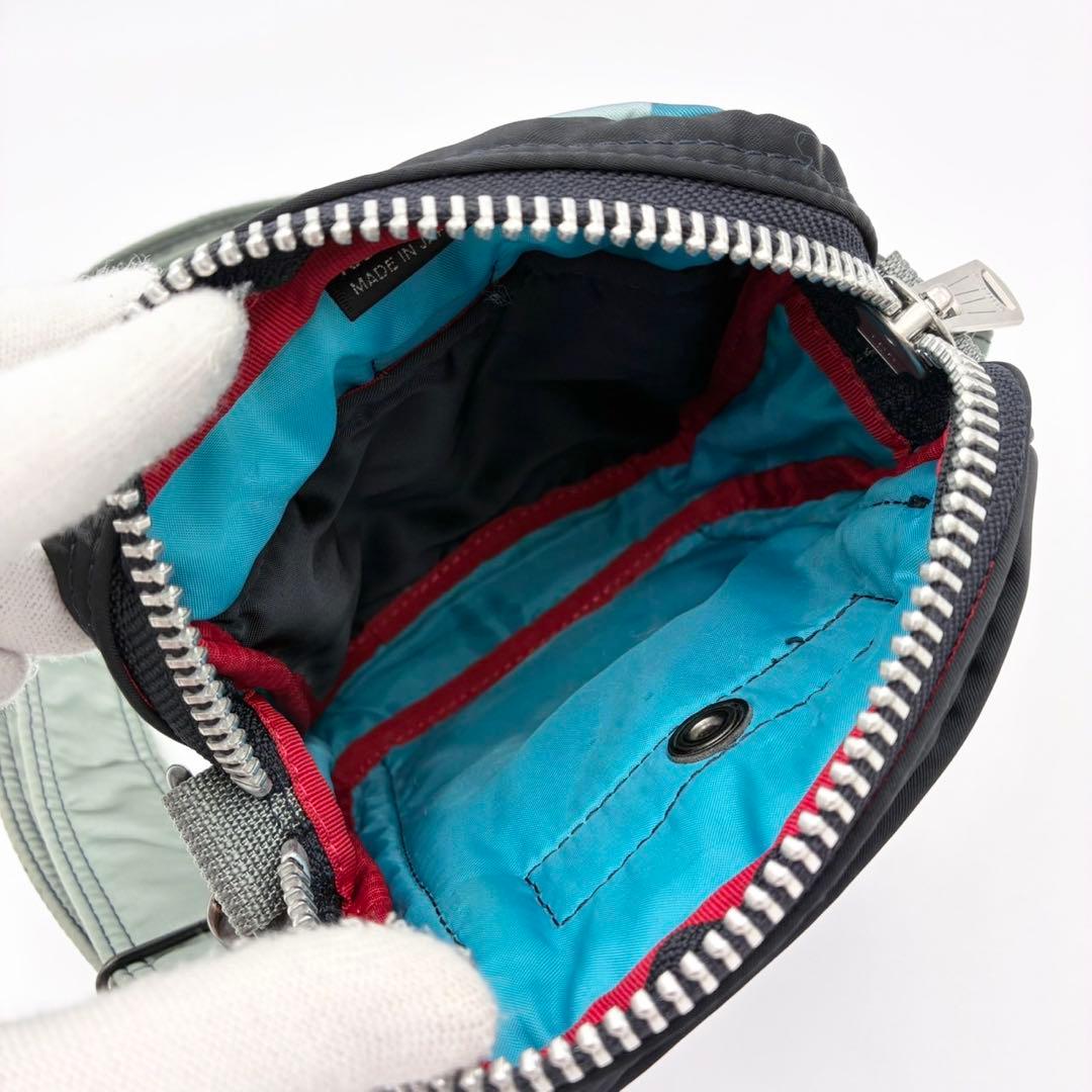 ポーター ポールスミス コラボ ショルダーバッグ マルチカラー 男女兼用 日本製