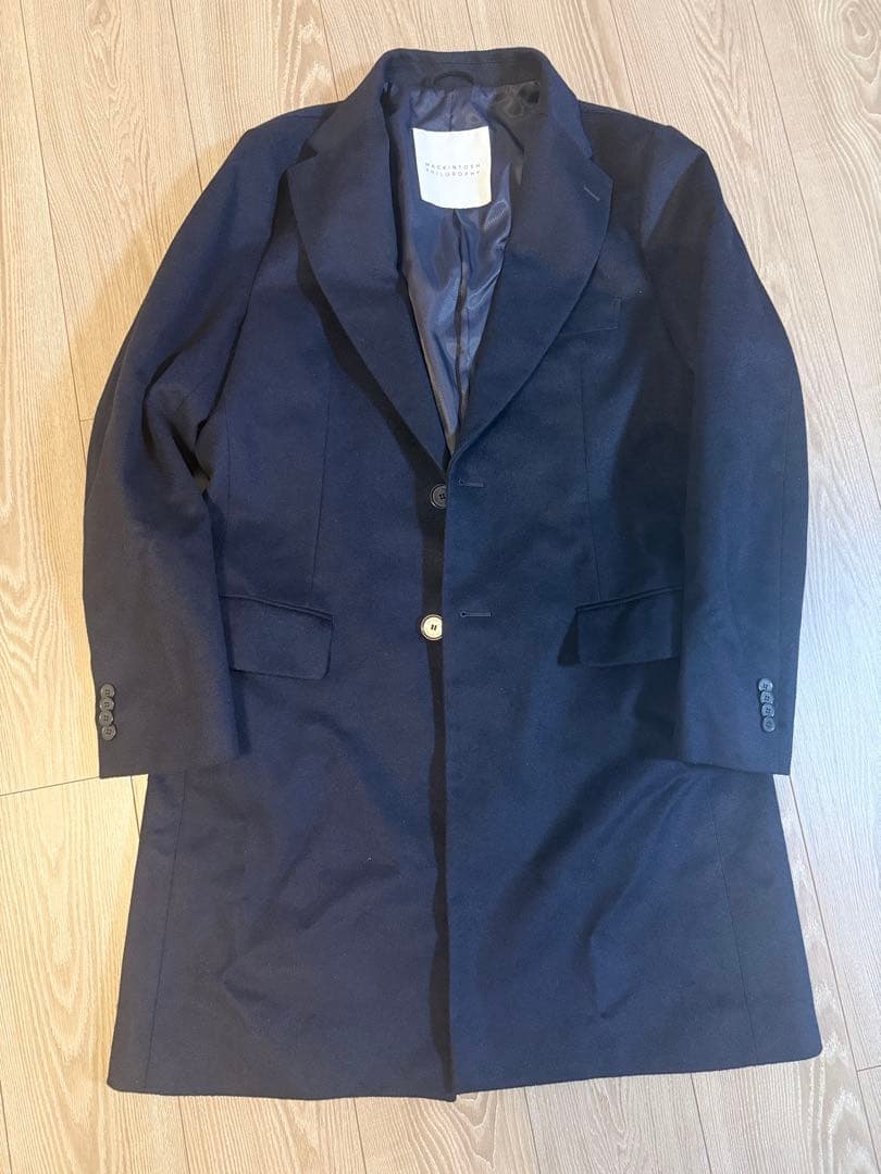 MACKINTOSH PHILOSOPHY ネイビー チェスターコート - メルカリ