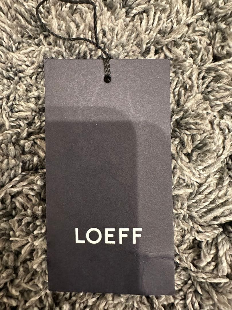 LOEFF（ロエフ）リバーシブル ステンカラーコート　未使用　タグ付き
