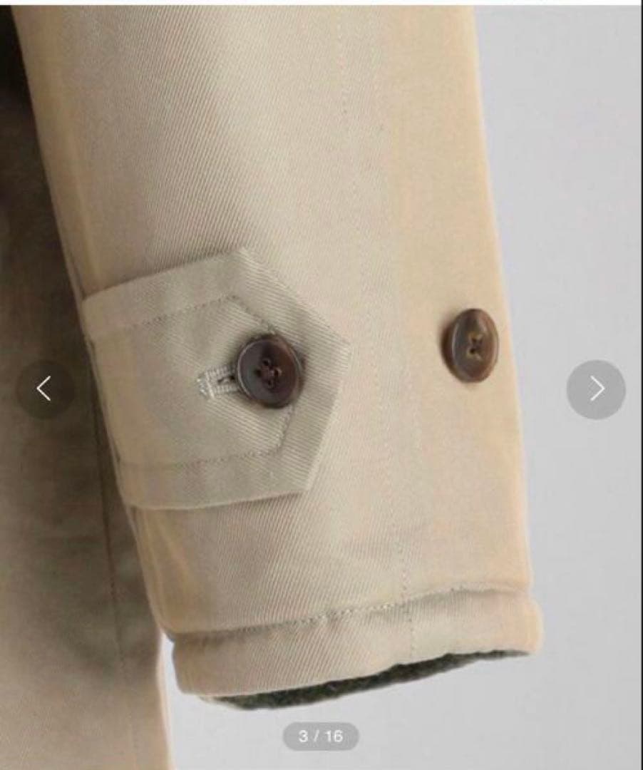 LOEFF（ロエフ）リバーシブル ステンカラーコート　未使用　タグ付き