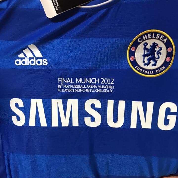 チェルシー ドログバ ユニフォーム(11/12CL決勝刺繍入り)