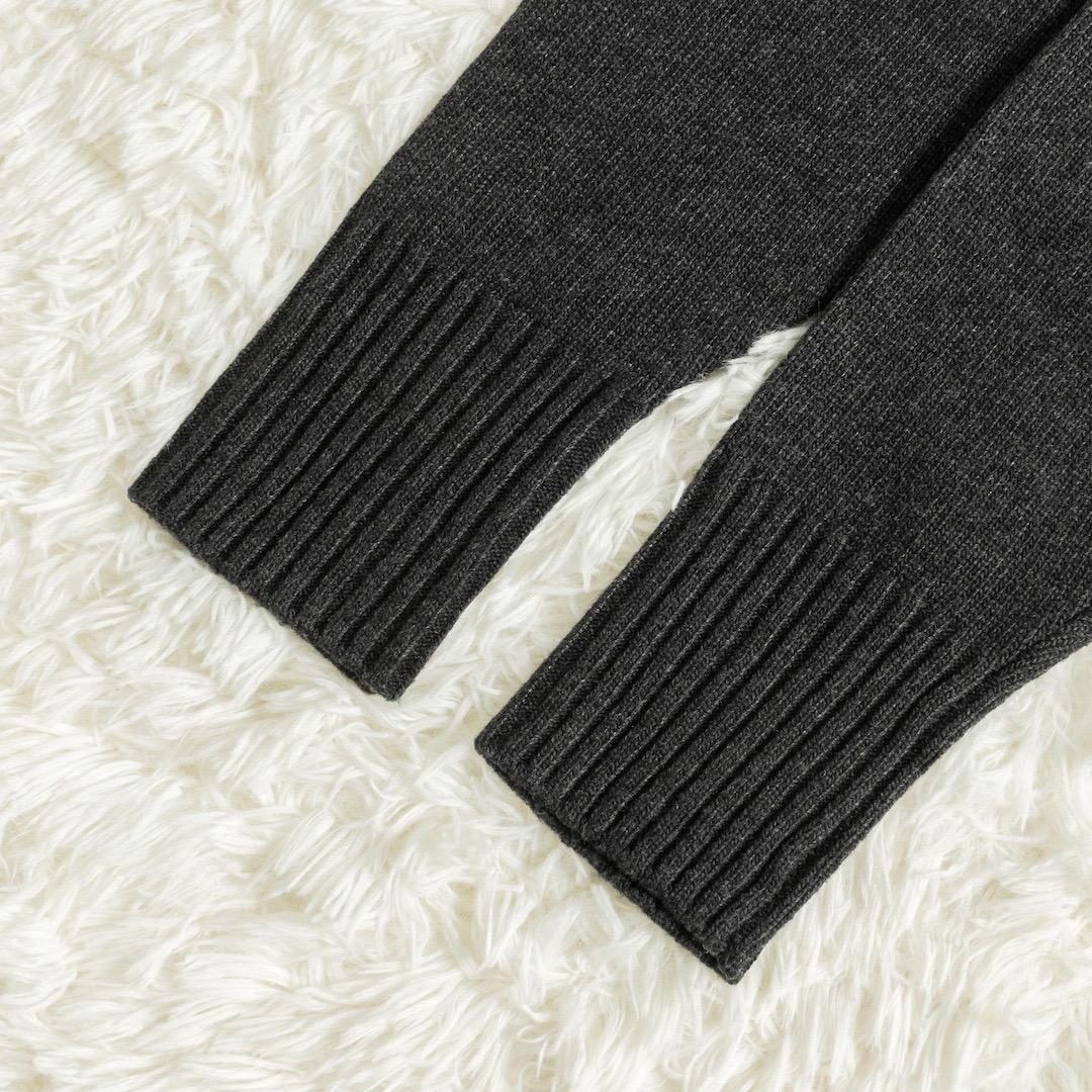 美品 ETRE TOKYO 24AW Vネックニットオールインワン S グレー