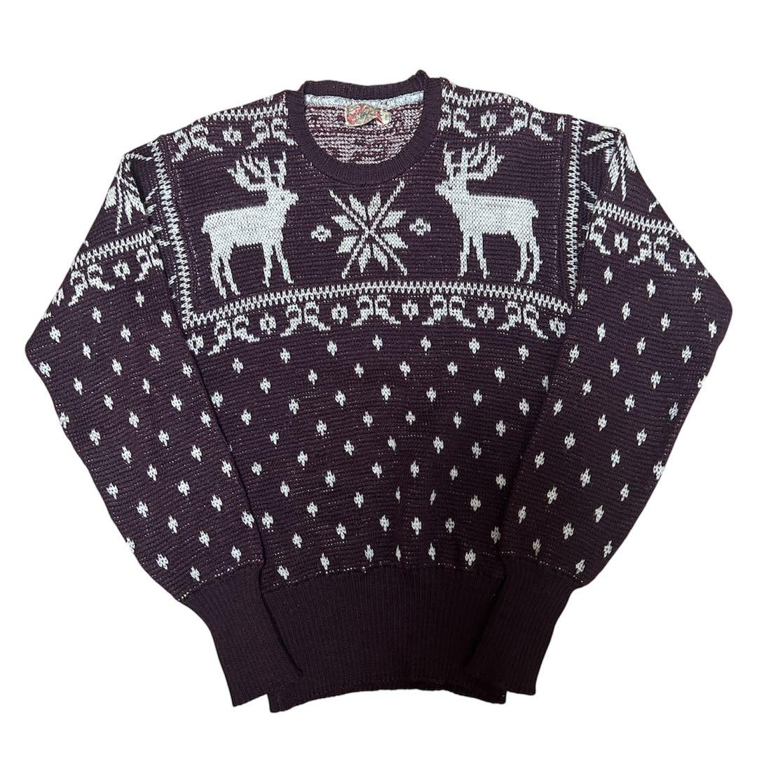 Jantzen ジャンセン ジャガードニット 40s〜50s セーター ウール