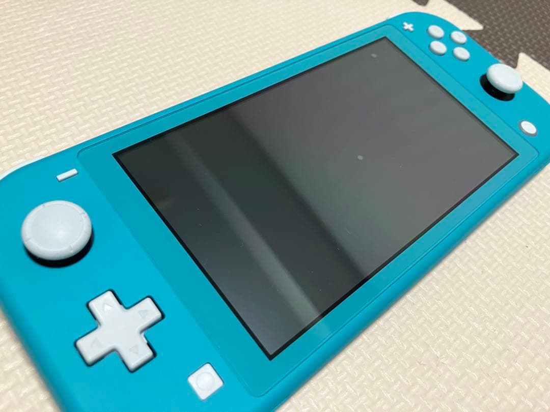 Nintendo Switch Lite アクアブルー 本体　充電器　ケース付