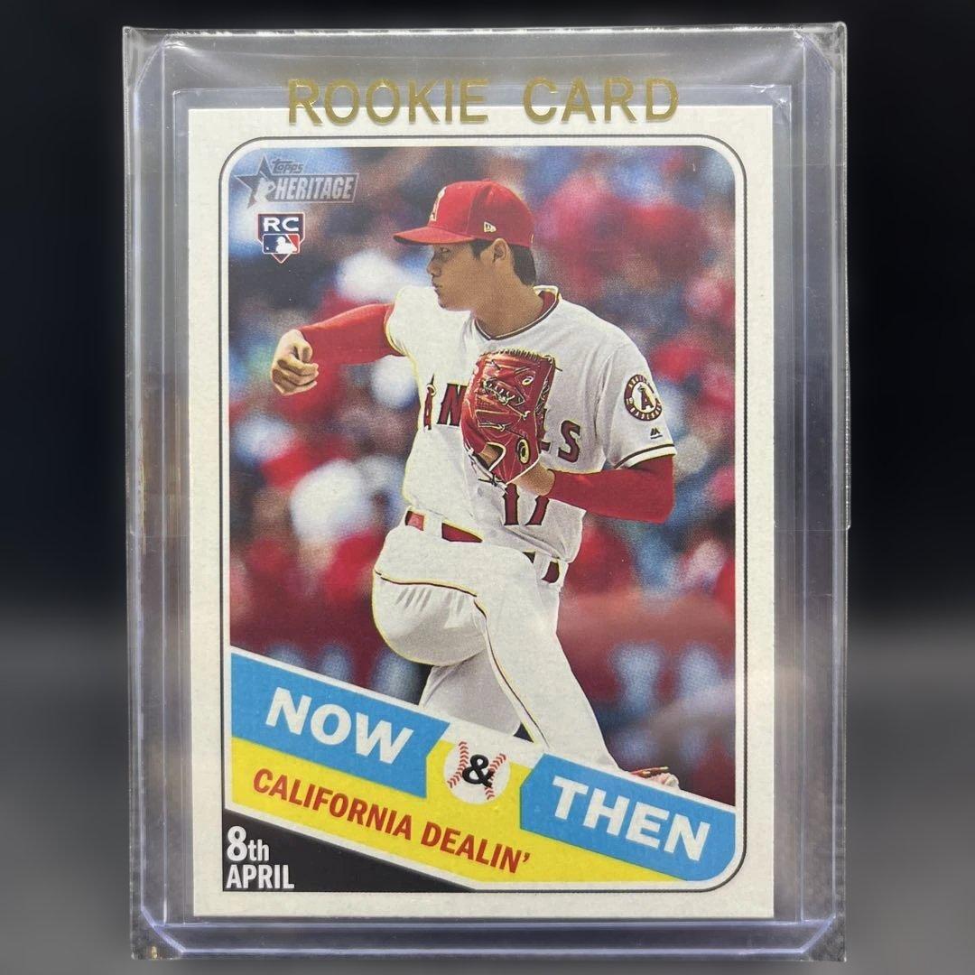 ルーキー topps heritage 2018 大谷翔平 rc - メルカリ