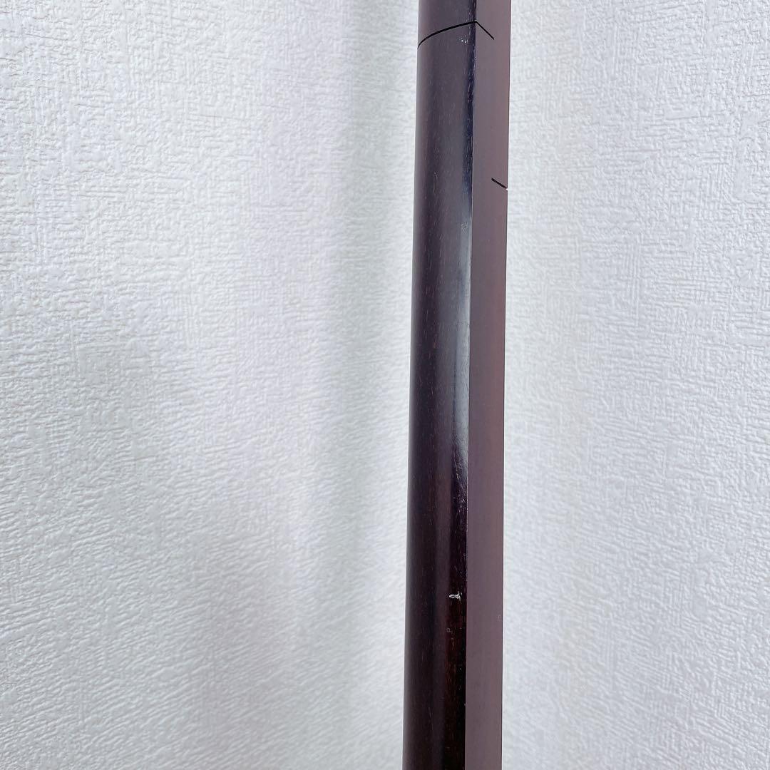 三味線 中棹 綾杉彫 一本溝 東さわり 紅木 犬皮 角胸