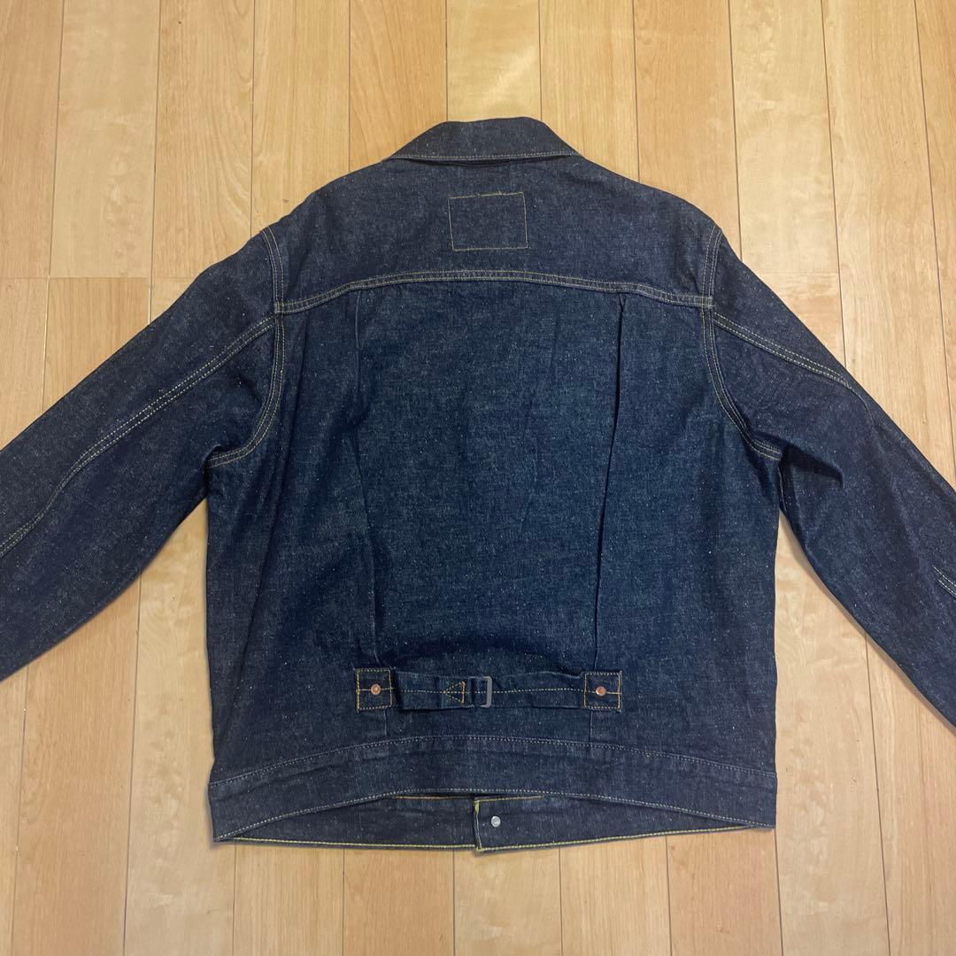 正月限定値下リーバイス TYPE I デニムジャケッWORN IN 赤耳