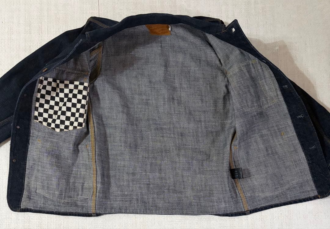 銀輪旅人Trophy Clothing ダートデニムカバーオール