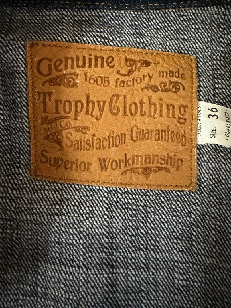 銀輪旅人Trophy Clothing ダートデニムカバーオール